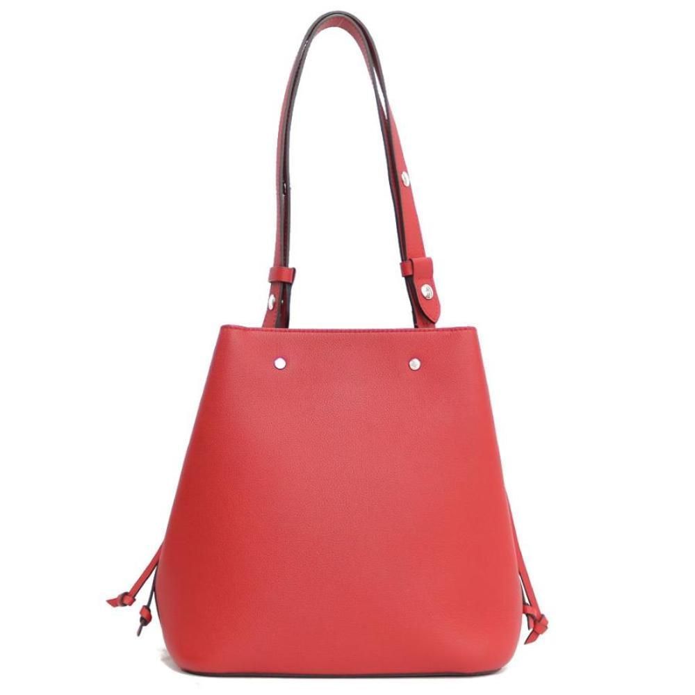 Louis Vuitton LockMe Bucket Bag Red - Picture 3 of 10